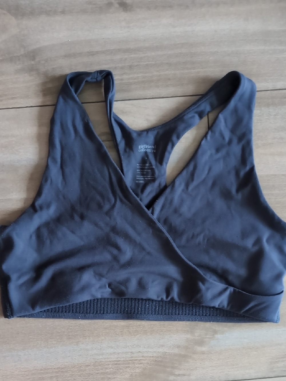 Girlfriend Collective Maternity Wrap Bra Large
